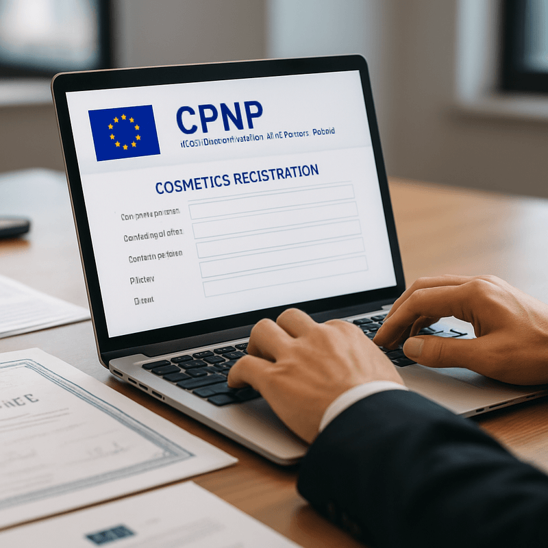 Registrazione azienda al CPNP