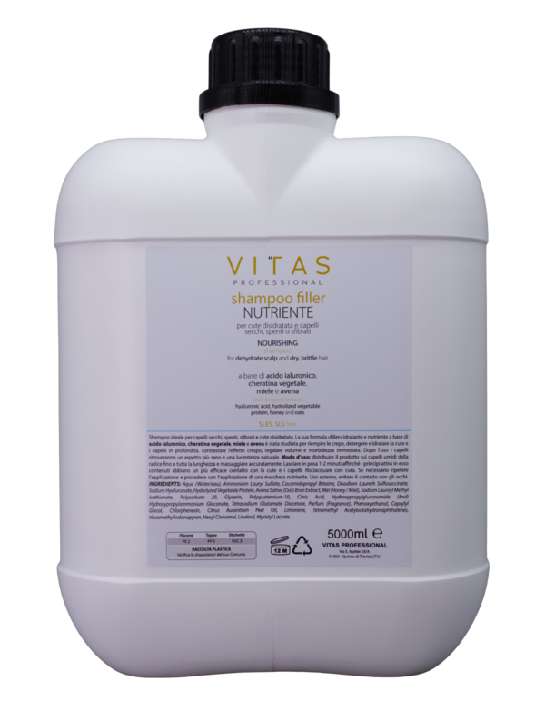 Shampoo Filler Nutriente VITAORGANICA 5000ml
