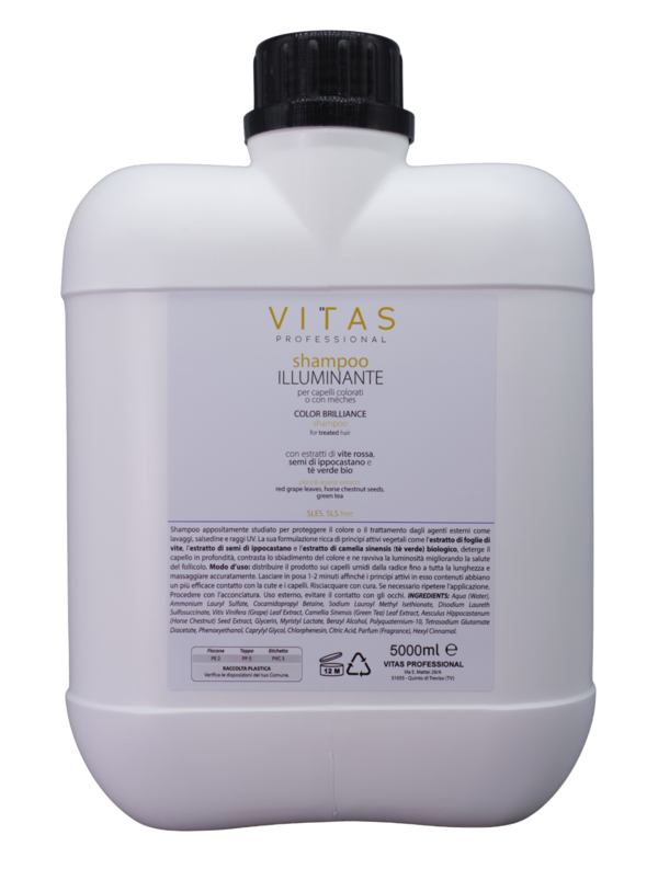 Shampoo Illuminante VITAORGANICA 5000ml