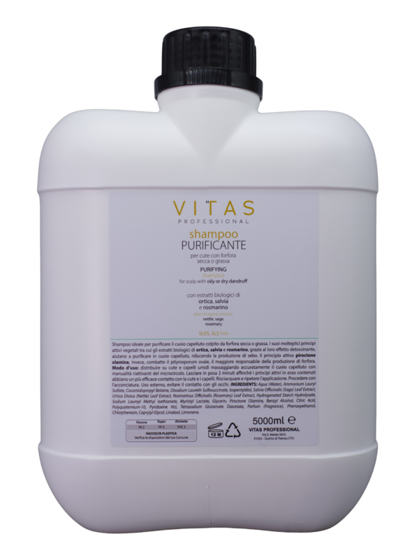 Shampoo Purificante VITAORGANICA 5000ml